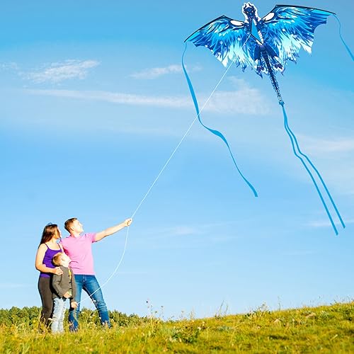 Miniatura 5 de Kite for Adults, Kites for Kids Ages 4-8 8-12 Easy to Fly, Kids Kites for Boy Girls, Kite for Beginners Beach Trip Park Family Outdoor Games and