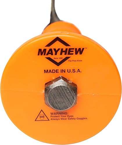 Miniatura 22 de Mayhew Select 35005 - Cincel de masón guardado a mano de 3 x 7 pulgadas