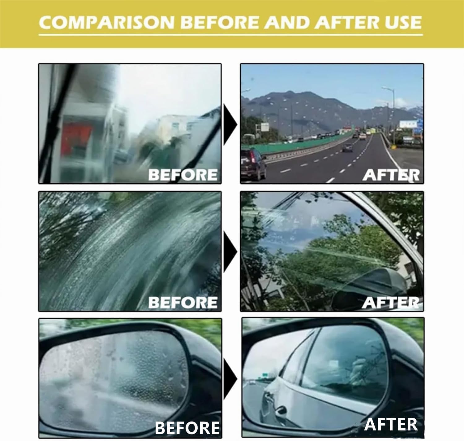 Nettoyant pour vitres de voiture brillant,Nettoyant pour vitres Diamond Shine,Nettoyant pour vitres automobiles pour une clarté et une visibilité améliorées (2 pièces)