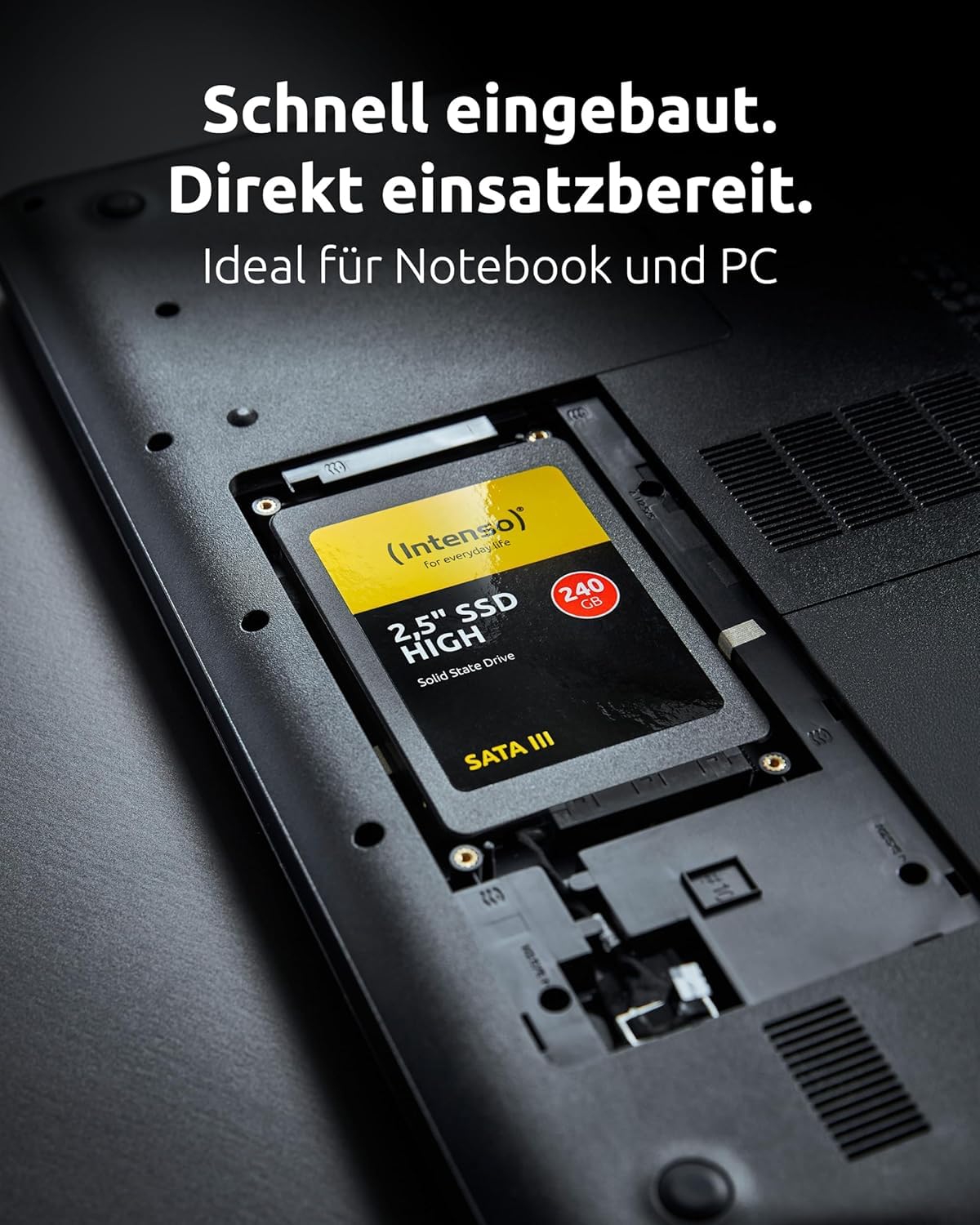 Intenso 120GB SSD - Fast & Silent Storage -2