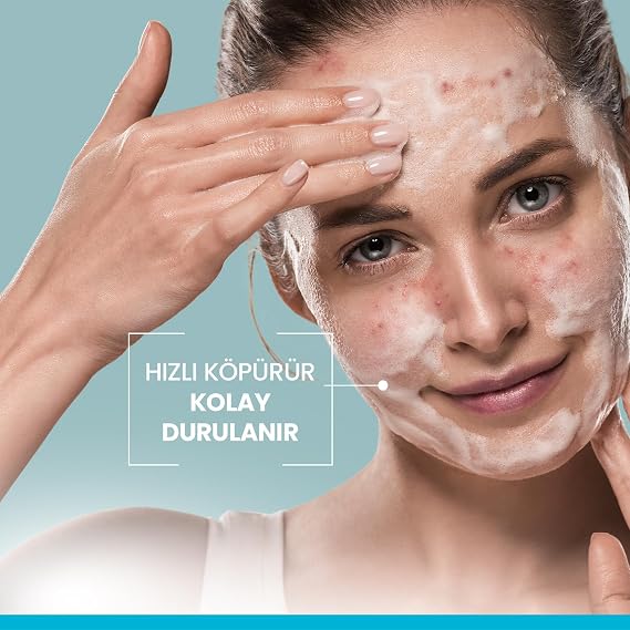 Ducray Keracnyl Yağlı ve Akneye Eğilimli Ciltler için Yüz Temizleme Jeli Arındırıcı Etkili 100 ml