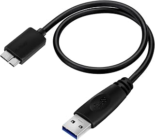 SaiTech IT USB 3.0 Cable A to Micro B high Speed Upto 5 Gbps Data Transfer Cable for Portable External Hard Drive (SaiTech IT-015)