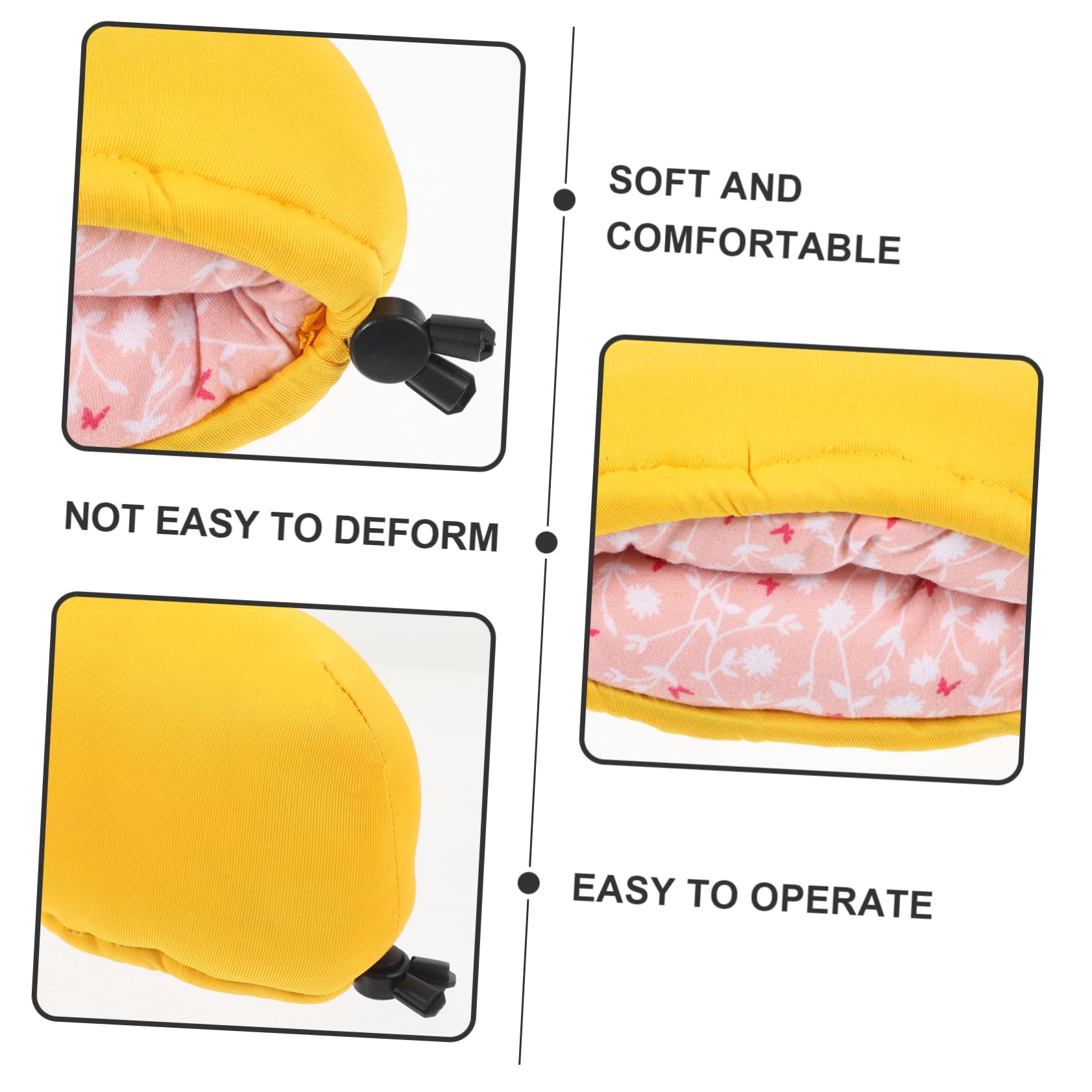 Beaupretty 2pares Cojín De Muletas Antideslizante Para Axilas Almohadilla y Para Bastones Protección y Para Mayores
