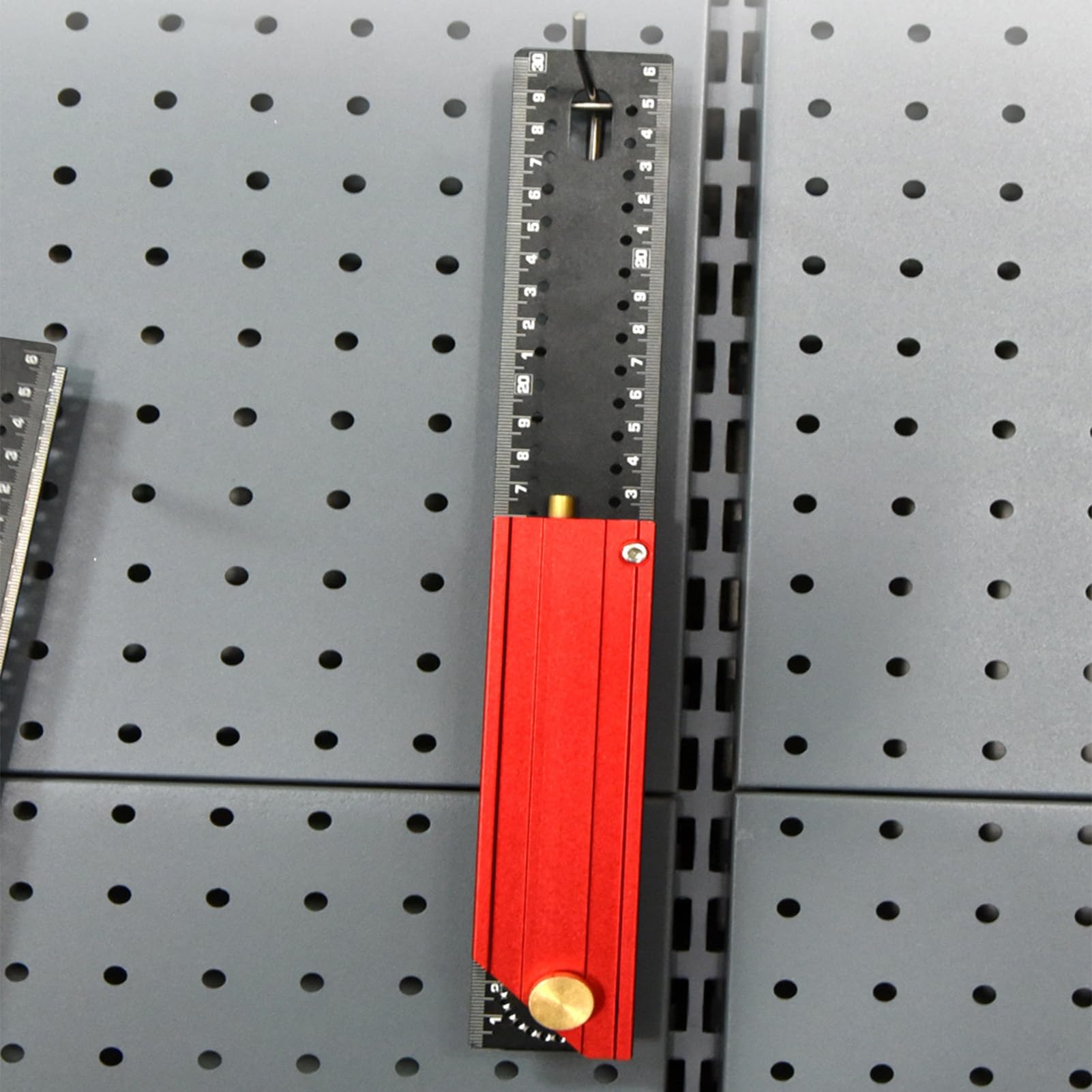 per falegnameria, righello a L metrico imperiale, 30 cm
