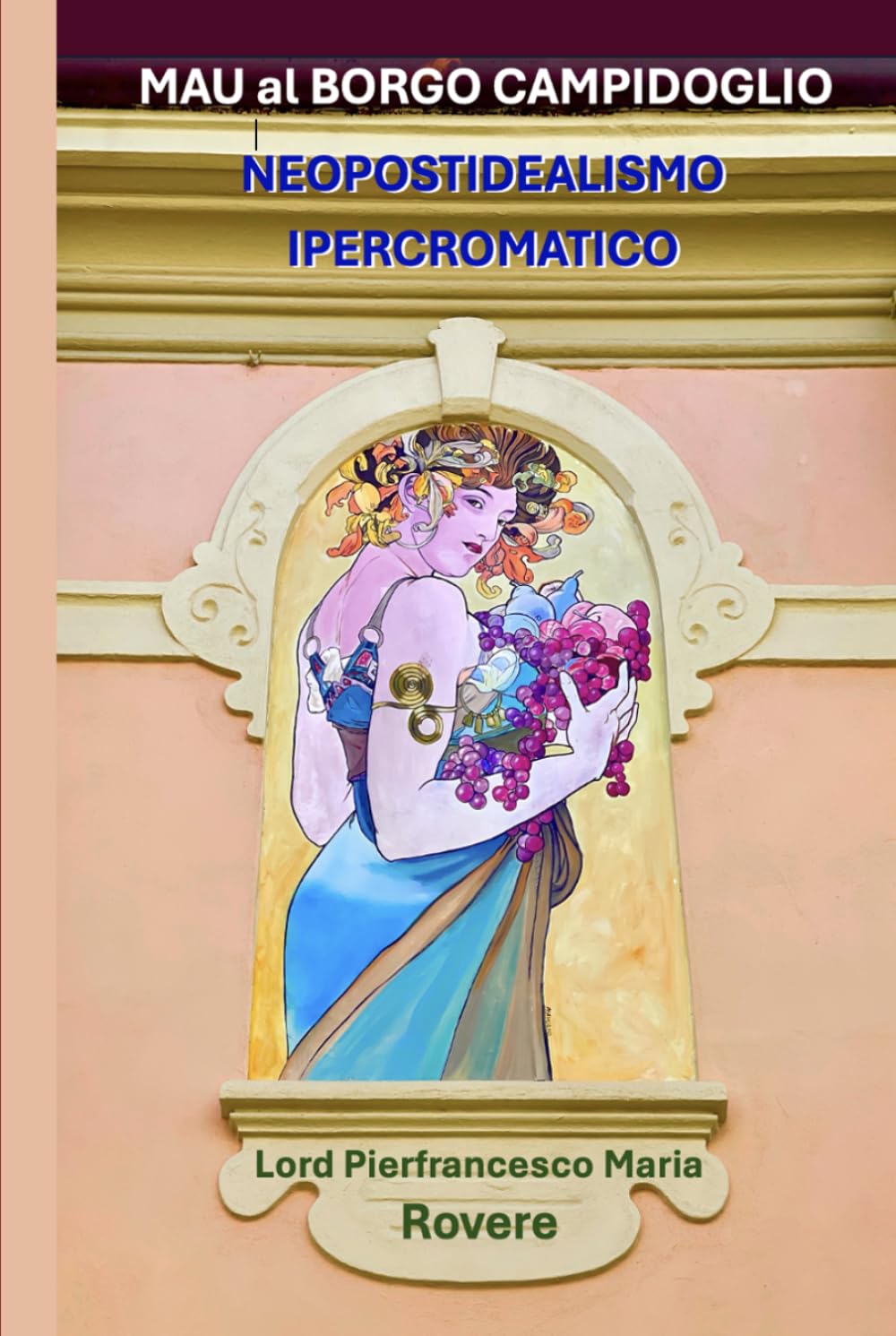 MAU al BORGO CAMPIDOGLIO tableau néopostidéalisme pour mur blanc terne