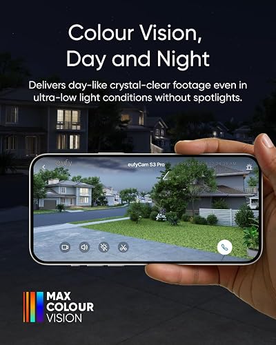 eufy Security eufyCam S3 Pro Add-on Solar Security Camera Outdoor Wireless, Colour Night Vision, 4K Resolution, Forever Power 2.0, Face Recognition AI, Expandable Local Storage, No Monthly Fee - 2