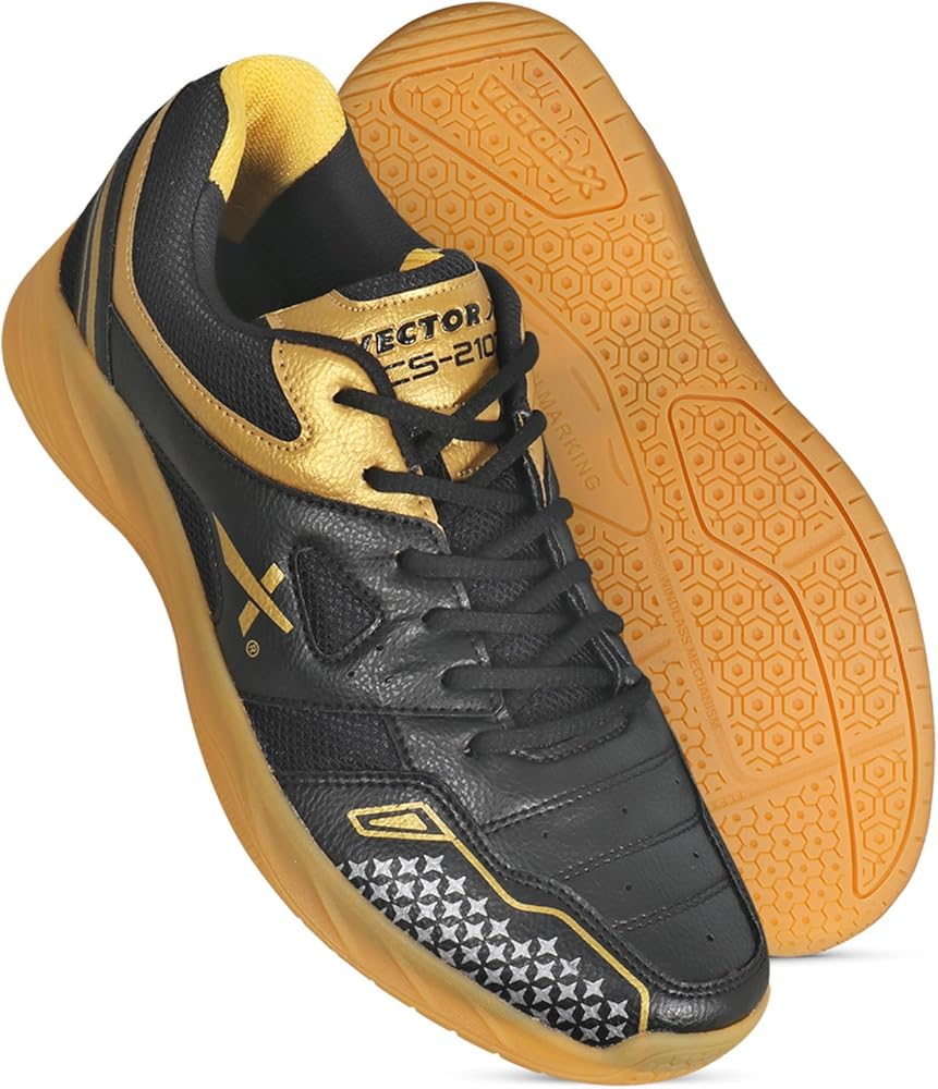 Vector X CS-2100 Synthetic Leather & Breathable Mesh Badminton