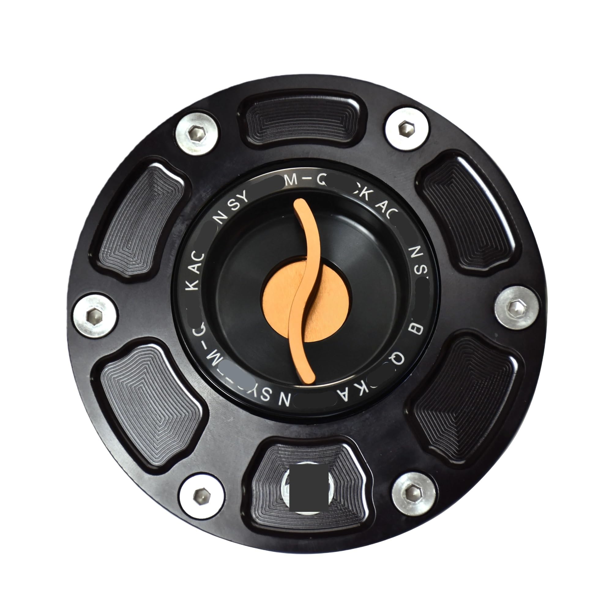 Bouchon réservoir carburant sans clé résout perte de clé pour Trident 660 - 3