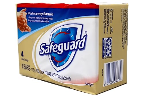 Miniatura 8 de Jabón antibacteriano en barra de baño (1 paquete de 4 barras)