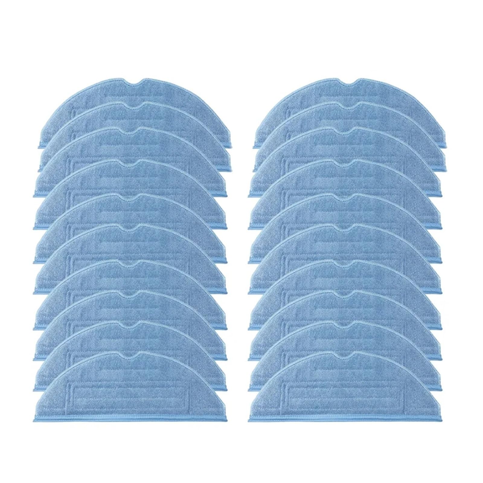 VIXWDRUTY Compatible For Roborock，S7 S70 S75 S7Max S7MaxV T7s T7s Plus Mop Pad Vacuum Cleaner Robot Mop Rags Parts Mop Cloths(20pcs)