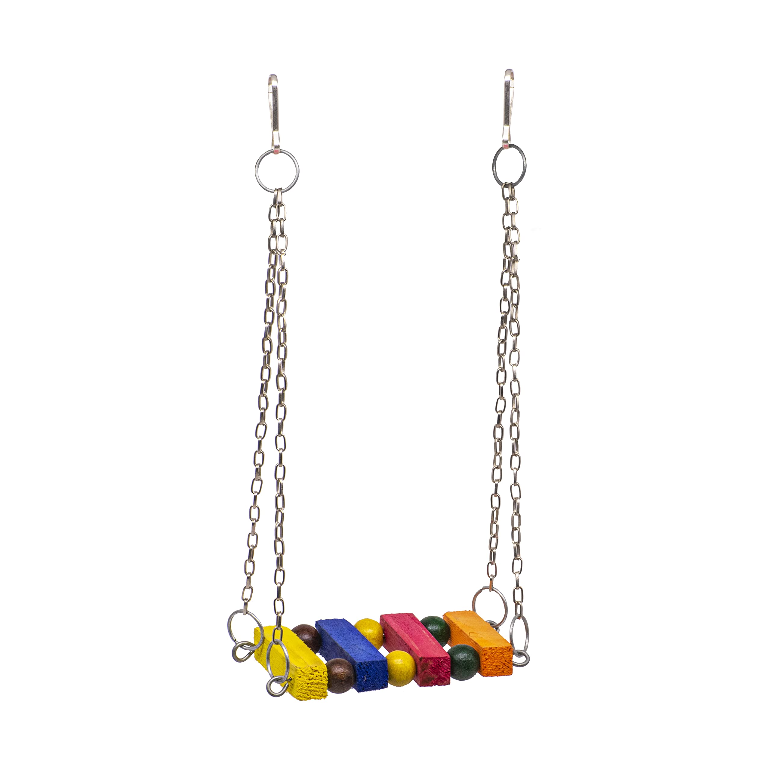 See full amazon price history chart for GREENBIRDS Toys Bird Wooden Swing Small Size Chain Colorful Natural Wood Parrot Toys Cage Accessories Resting Toy Wooden Training Aid for Small & Medium Bird & Parrots GREENBIRDS Toys Bird Wooden Swing Small Size Chain Colorful Natural Wood Parrot Toys Cage Accessories Resting Toy Wooden Training Aid for Small & Medium Bird & Parrots (B0BR1GZ3RM) Amazon Price History, Amazon Price Tracker