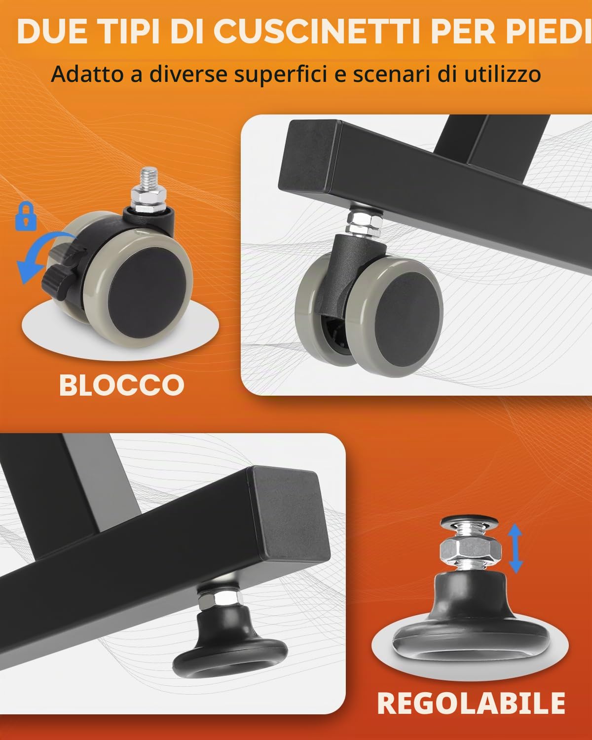Supporto resistente, regolabile e portatile per tastiere pianoforte elettriche da 54, 61 o 88 tasti, adatto per bambini e adulti (stile Z)