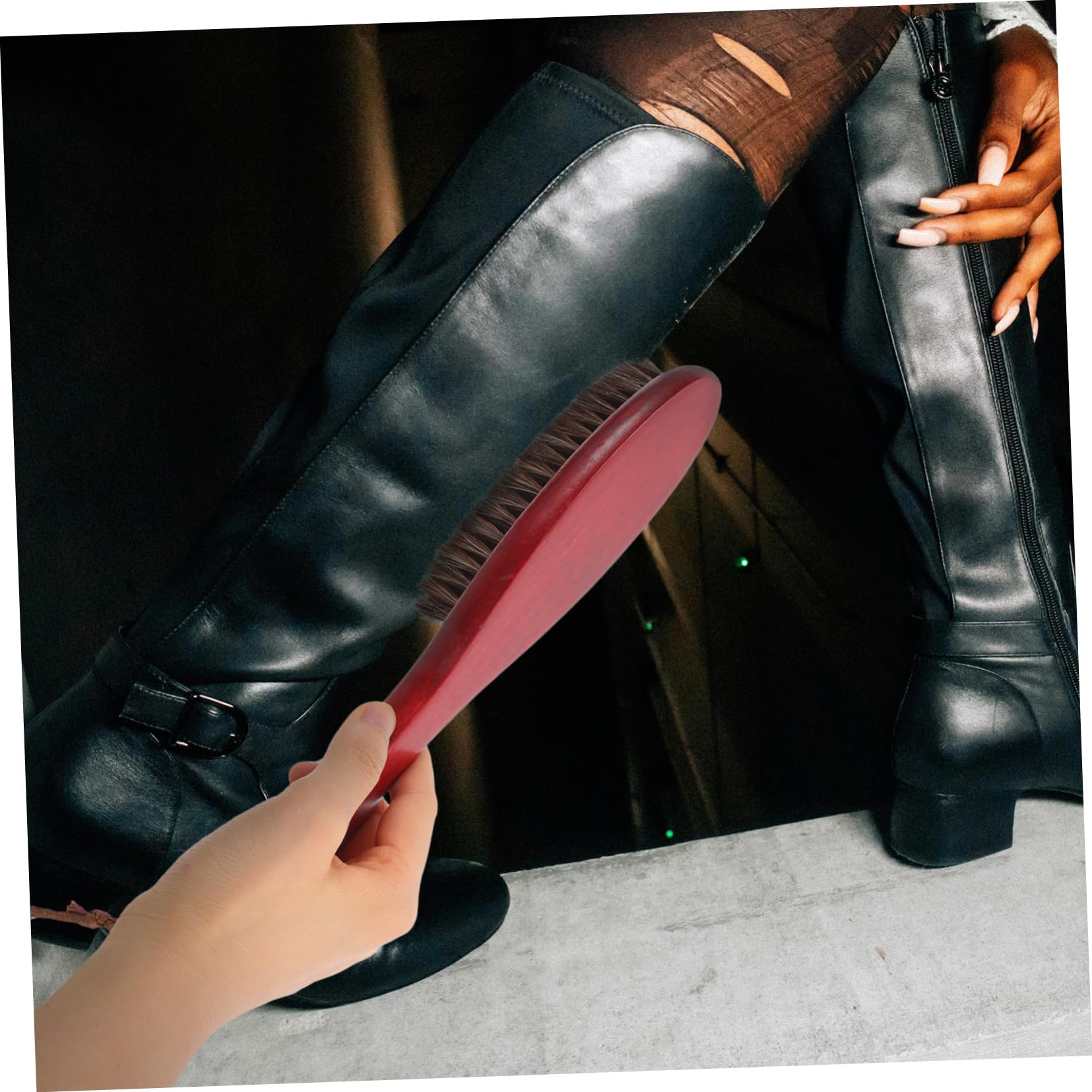 GALPADA 5 Piezas Cepillo para los Zapatos Cepillo para lechada Interior Rodillos Limpiador de Cepillo eléctrico Cepillo Multifuncional cepillos portátiles para Zapatos de Madera