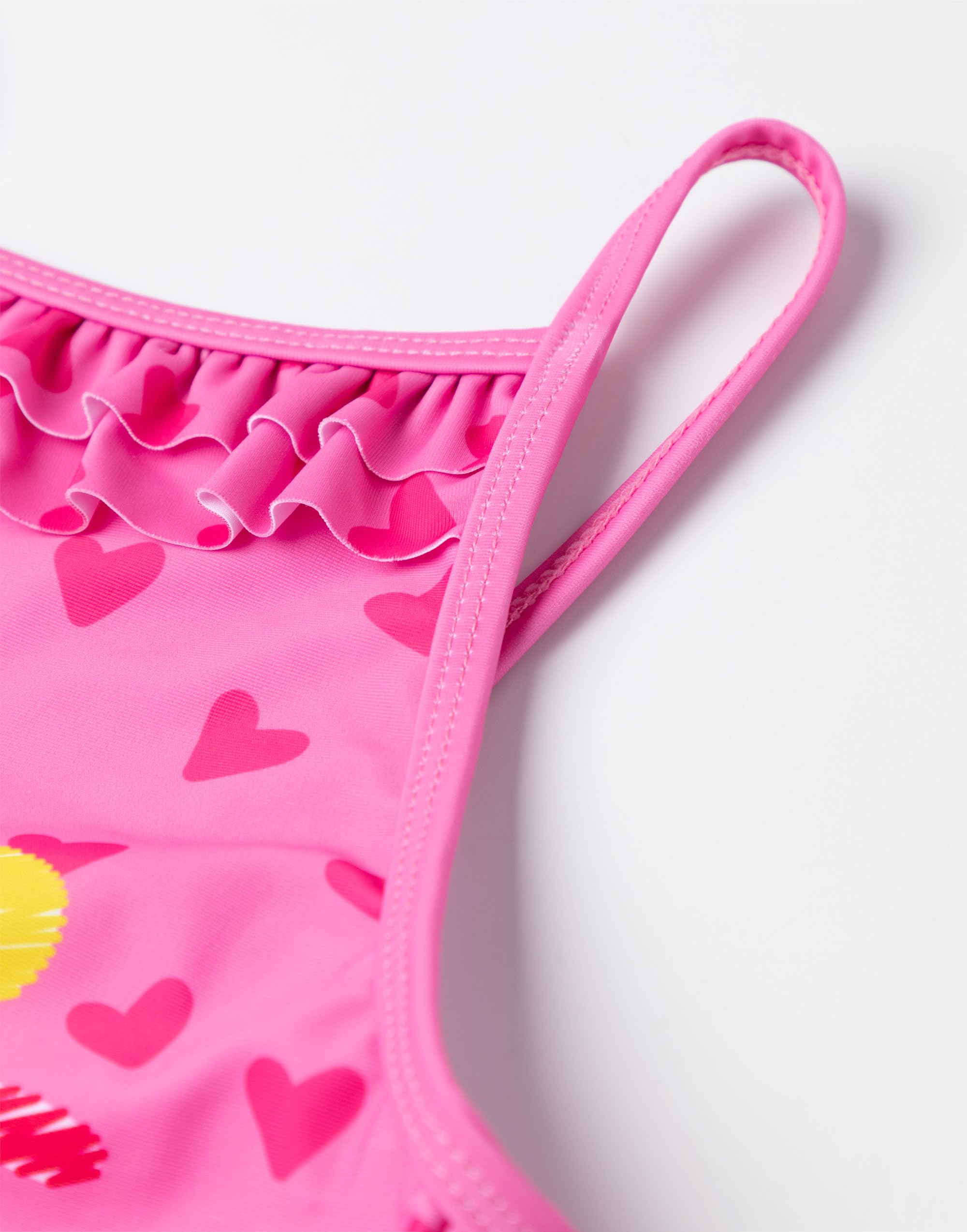 Peppa Pig Ensemble de Maillot de Bain et Serviette à Capuche pour Filles