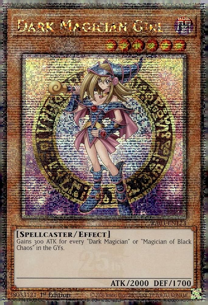 Amazon.com: Dark Magician Girl (Quarter Century Secret Rare