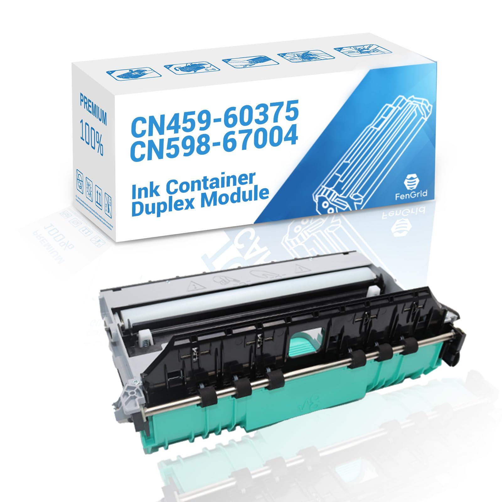 Repuesto CN598-67004 Módulo Dúplex CN598-67004 Para HP PageWide Y OfficeJet Pro - Recoge Tinta Residual - Fácil Instalación Duplex Module Cleaning