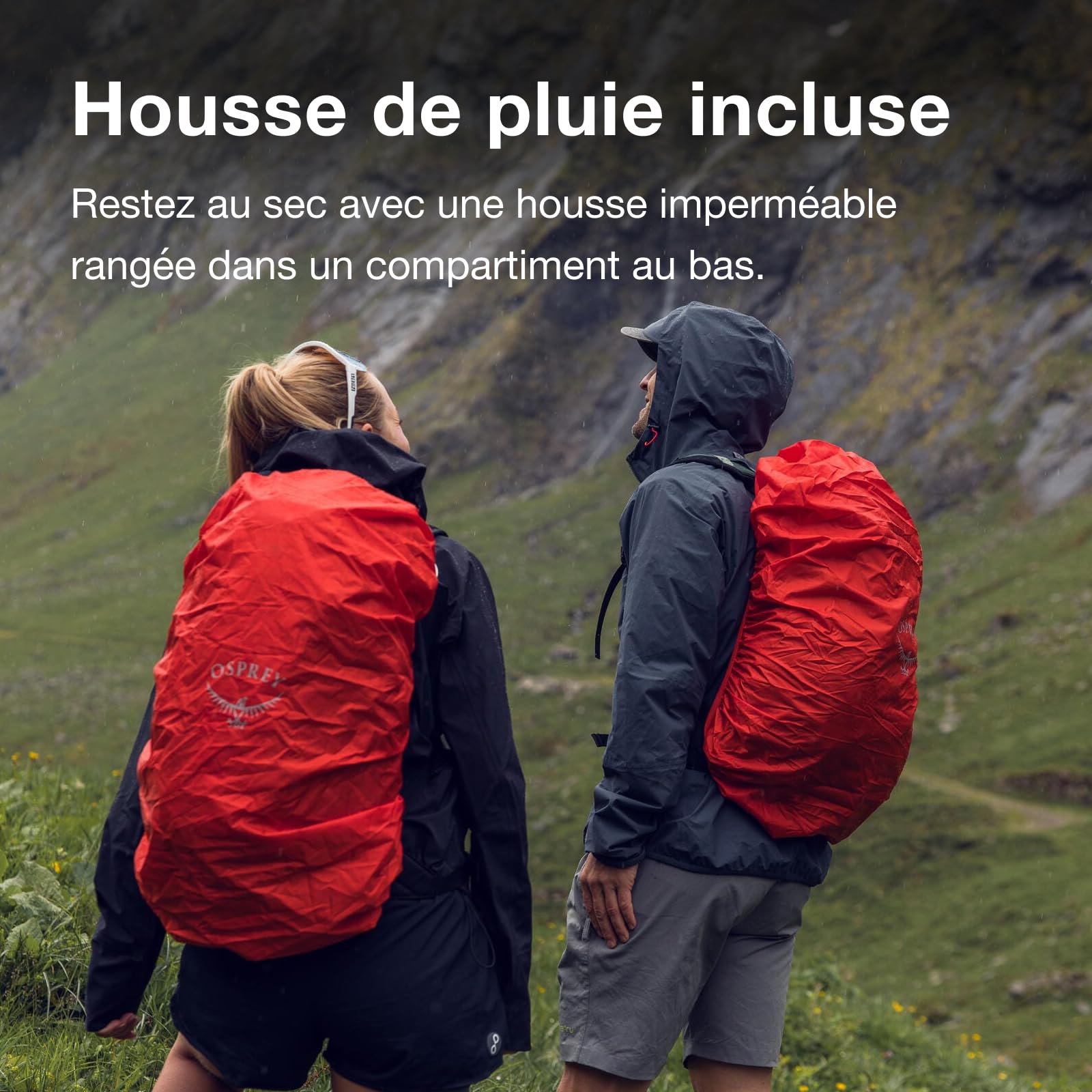 Osprey Hikelite LT Sac de randonnée unisexe, 16L, Botswana Purple