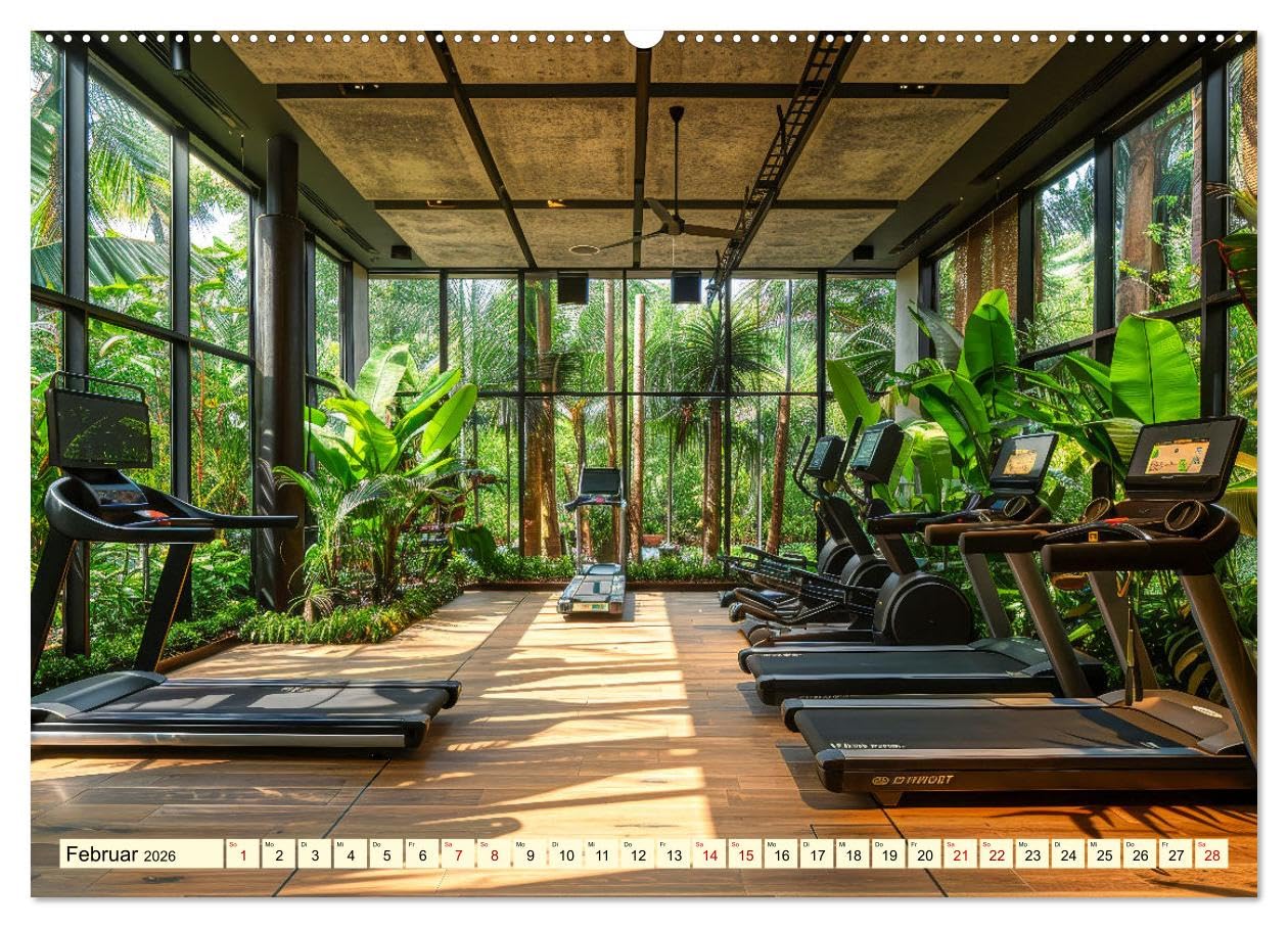 Biophilic Design - Verbundenheit mit der Natur (hochwertiger Premium Wandkalender 2026 DIN A2 quer), Kunstdruck in Hochglanz: Orte schaffen, die Menschen glücklicher machen. (CALVENDO Orte)