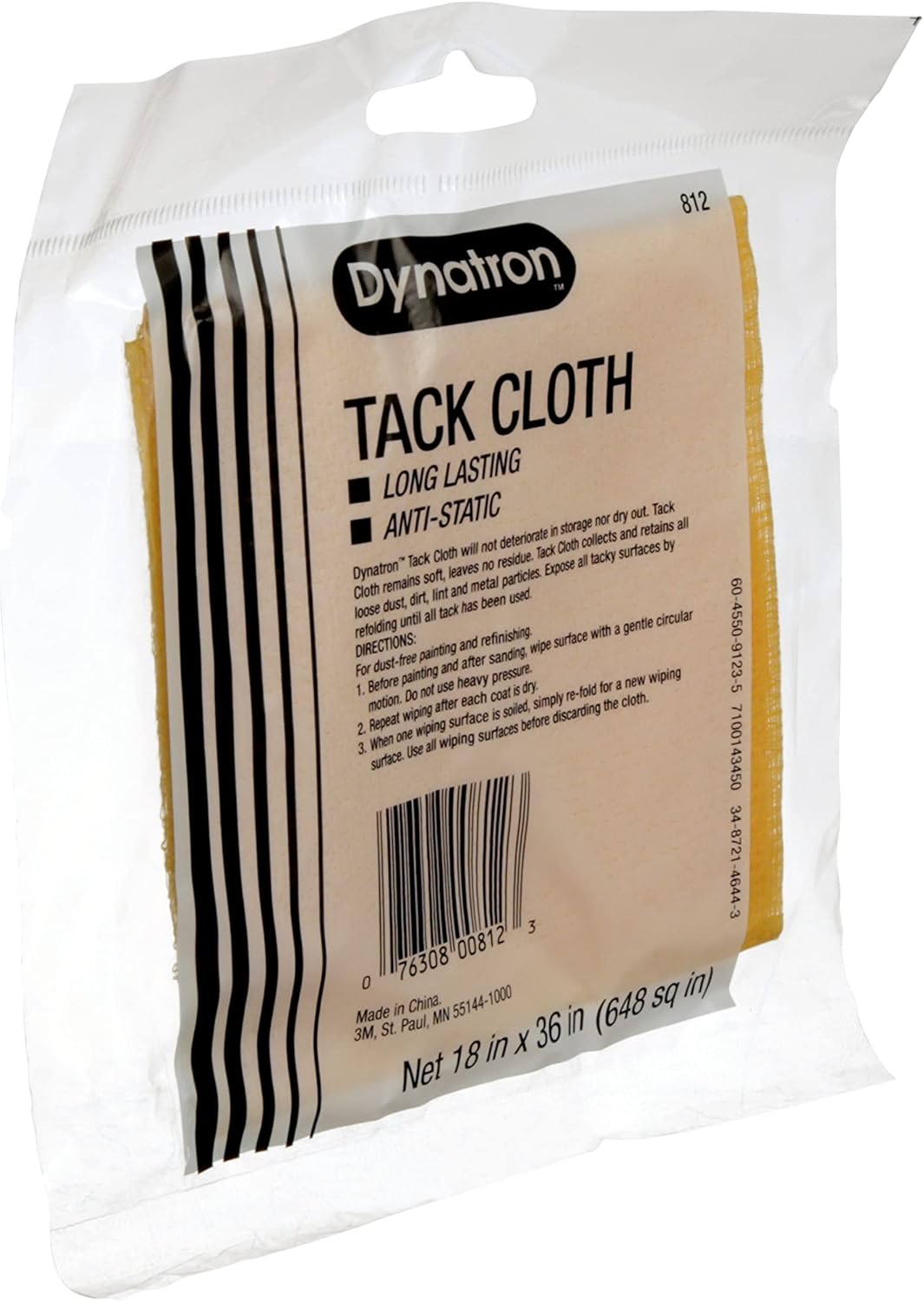 3M Dynatron Boxed Tack Cloth, 812