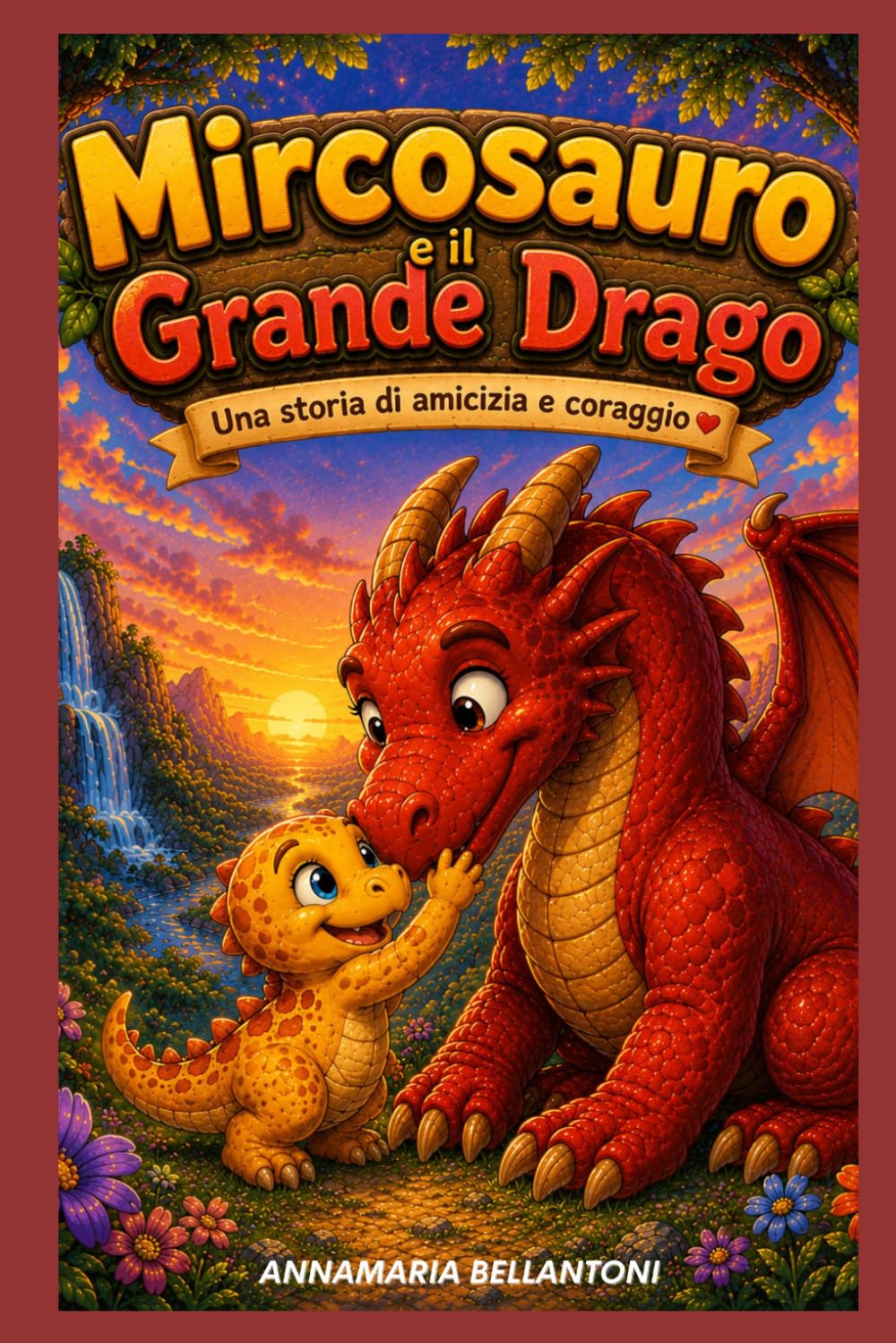 Mircosauro e il Grande Drago: Una storia di amicizia e coraggio