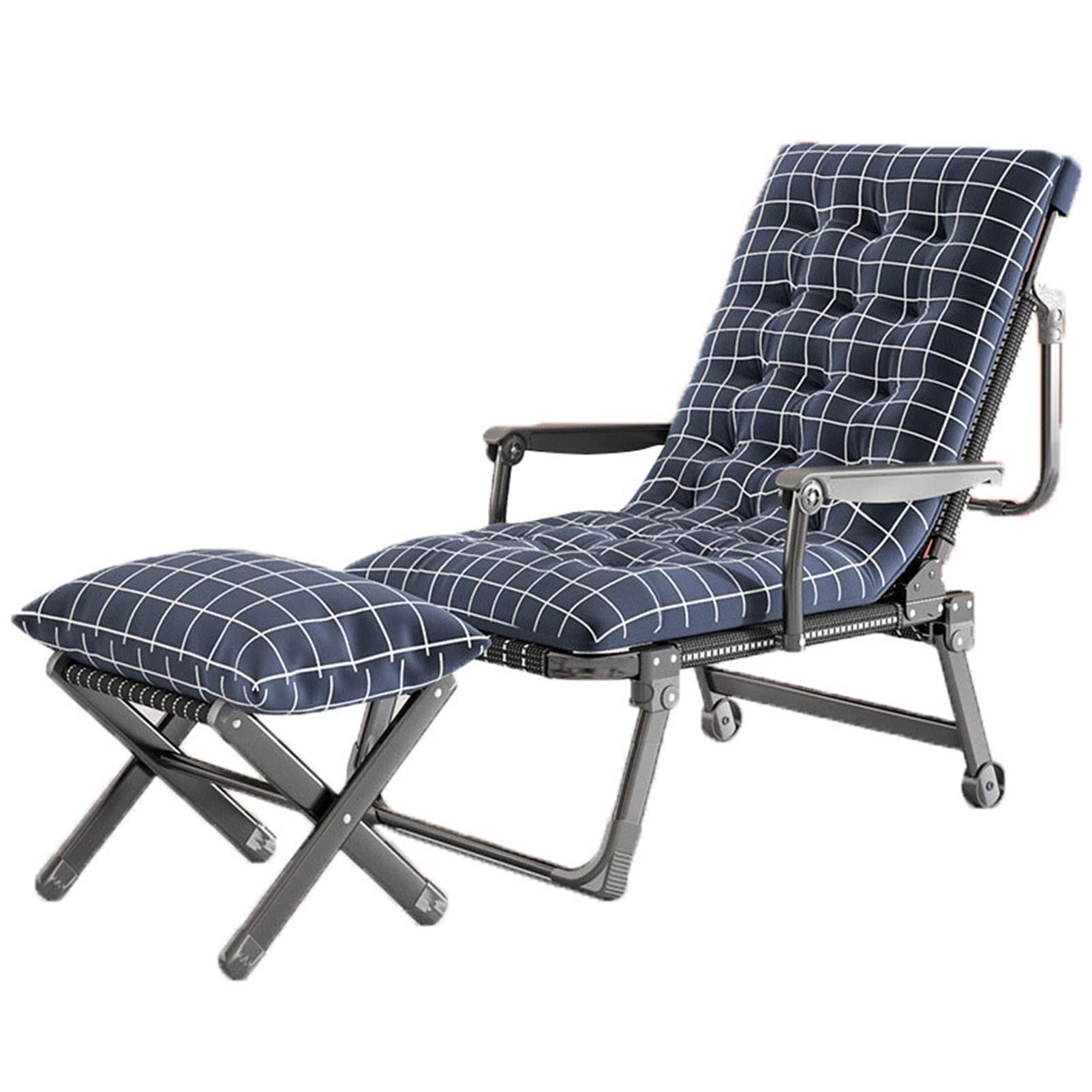 Fauteuil de relaxation pliable contre le mal de dos au jardin