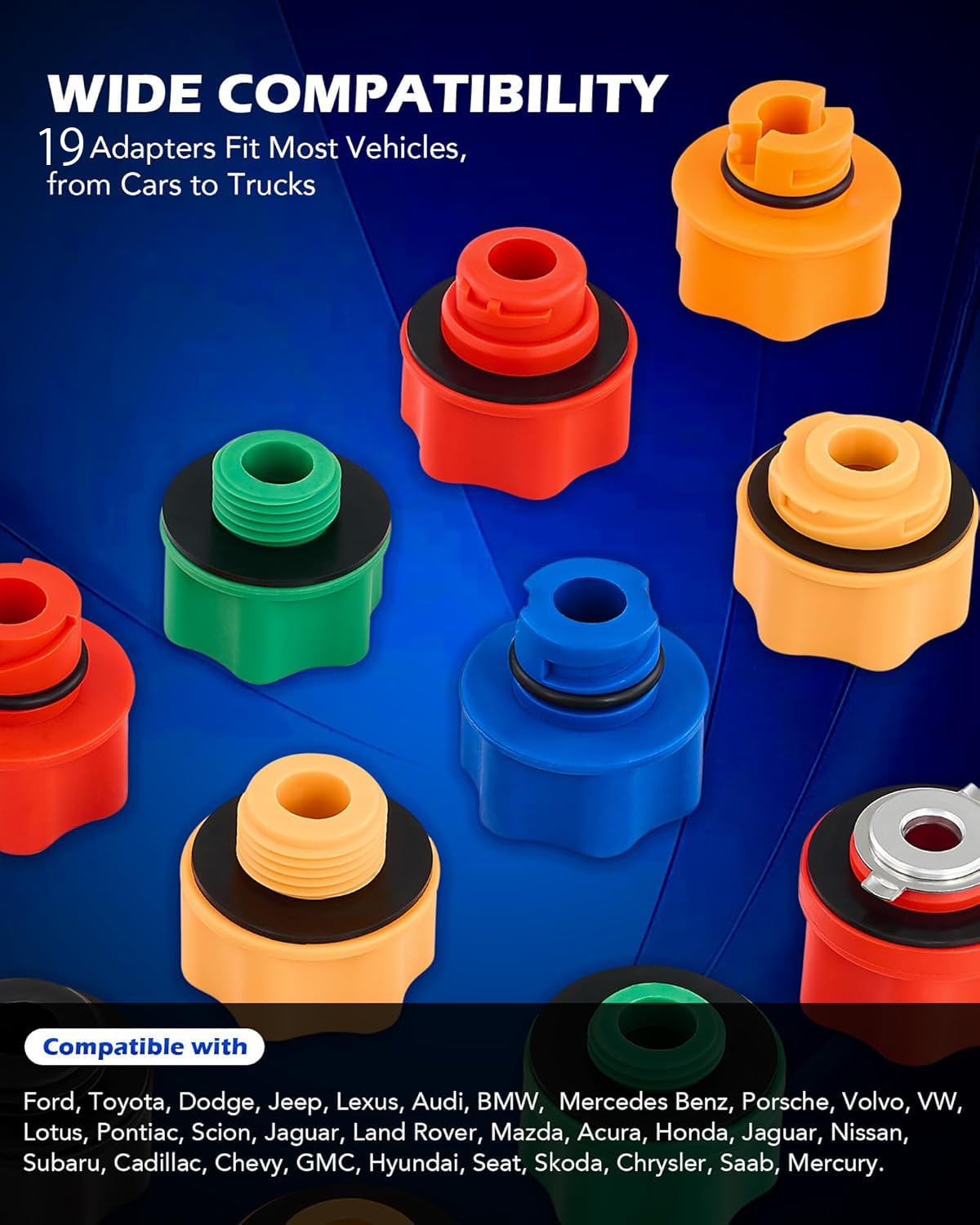 26点セット オイル注入口セット、エンジンオイル交換用2.2クォート注