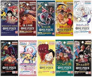 ワンピースカードパックバンドル:ワンピースTCG愛好家、アニメファン、カードコレクター、TraderzTCGによる包括的なワンピースカードコレクションに最適(10パックバンドル)