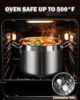 Vista 7 de Cooks Standard Acero Inoxidable, 7,6 l, Plateado