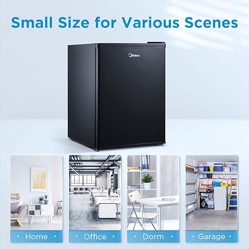 Miniatura 3 de Midea WHS-87LB1 Refrigerator, 2.4 Cubic Feet, Black &amp; Keurig K- Slim Single Serve K-Cup Pod Coffee Maker, Multistream Technology, Black