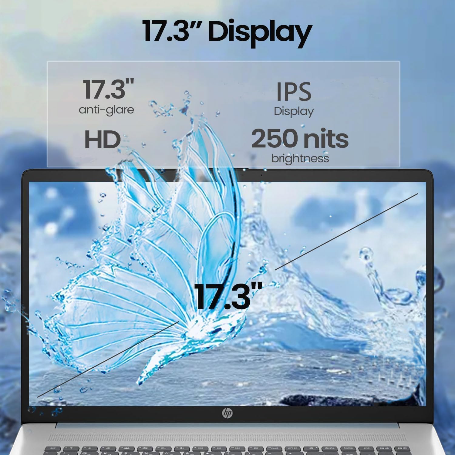 Amazon | HP 17.3インチタッチスクリーンビジネスノートパソコン、AMD 