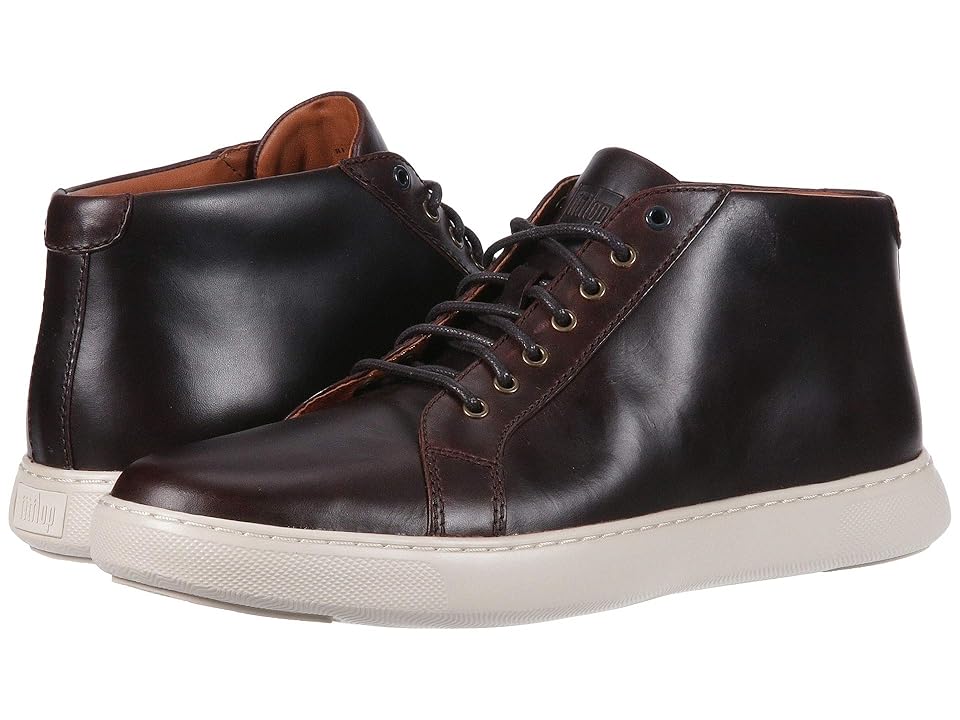 

FitFlop Andor Smooth Leather (Dark Oxblood) Men's Shoes