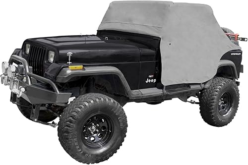 Miniatura 1 de Rugged Ridge  Cubierta de cabina, gris  13310.09  Compatible con Jeep Wrangler YJ 1987-1991