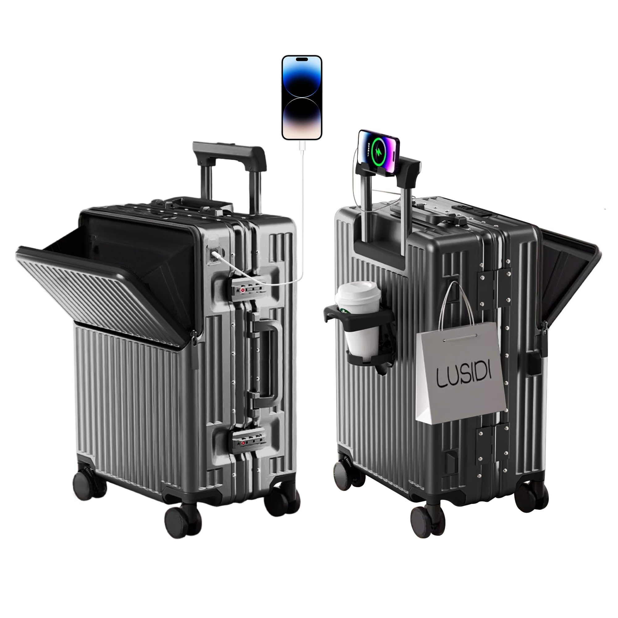 AIWEINY 20-inch ABS+PC