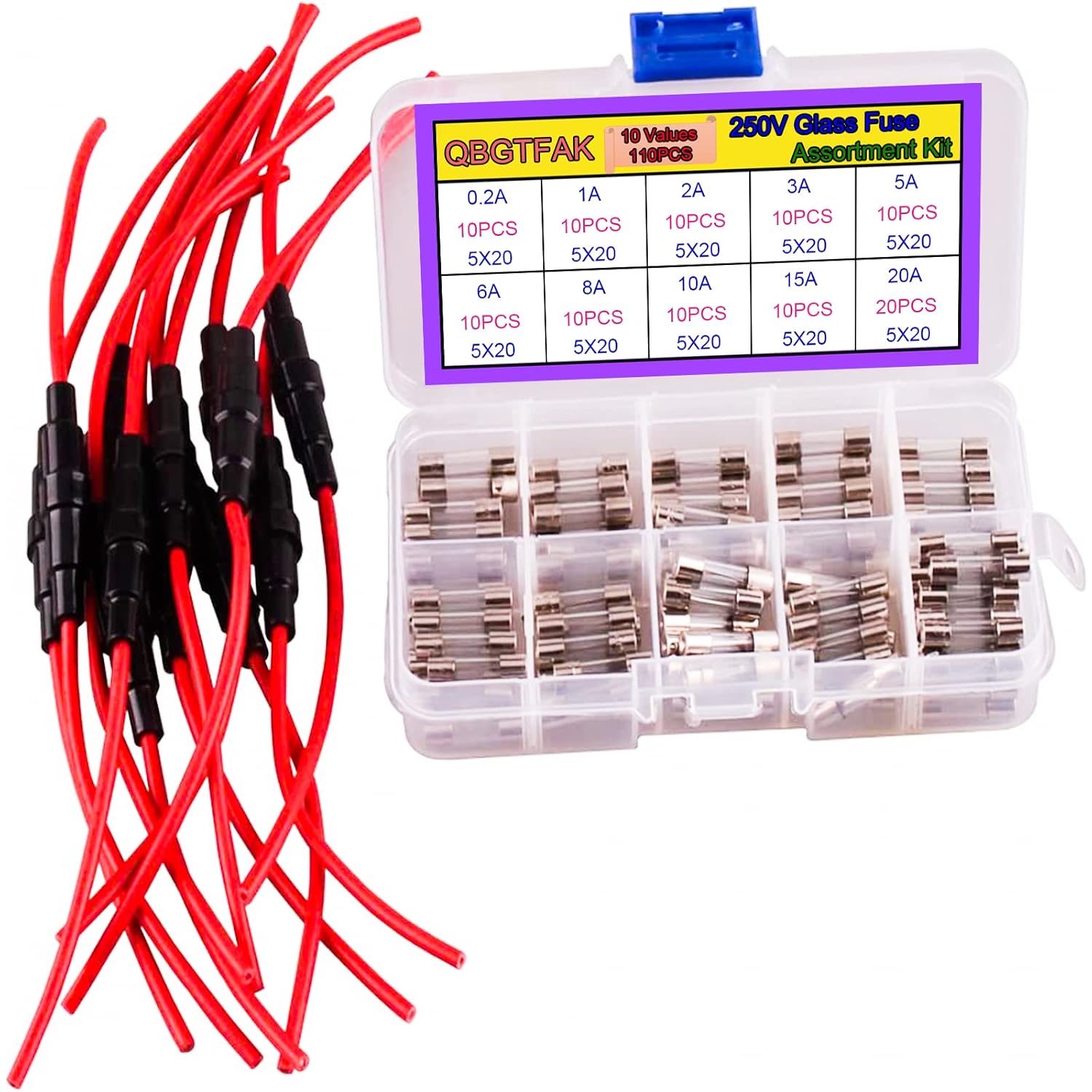 Fusible Térmico De Cerámica De 5 Grados, 185 Grados, 20 A, 250 V, 5 - Foto 7