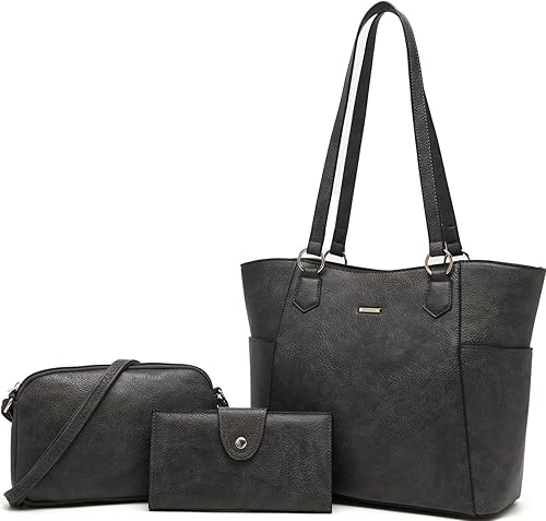 Bolsos de mano para mujer, juego de bolso y cartera, bolsas de hombro grandes, bolsos cruzados, carteras