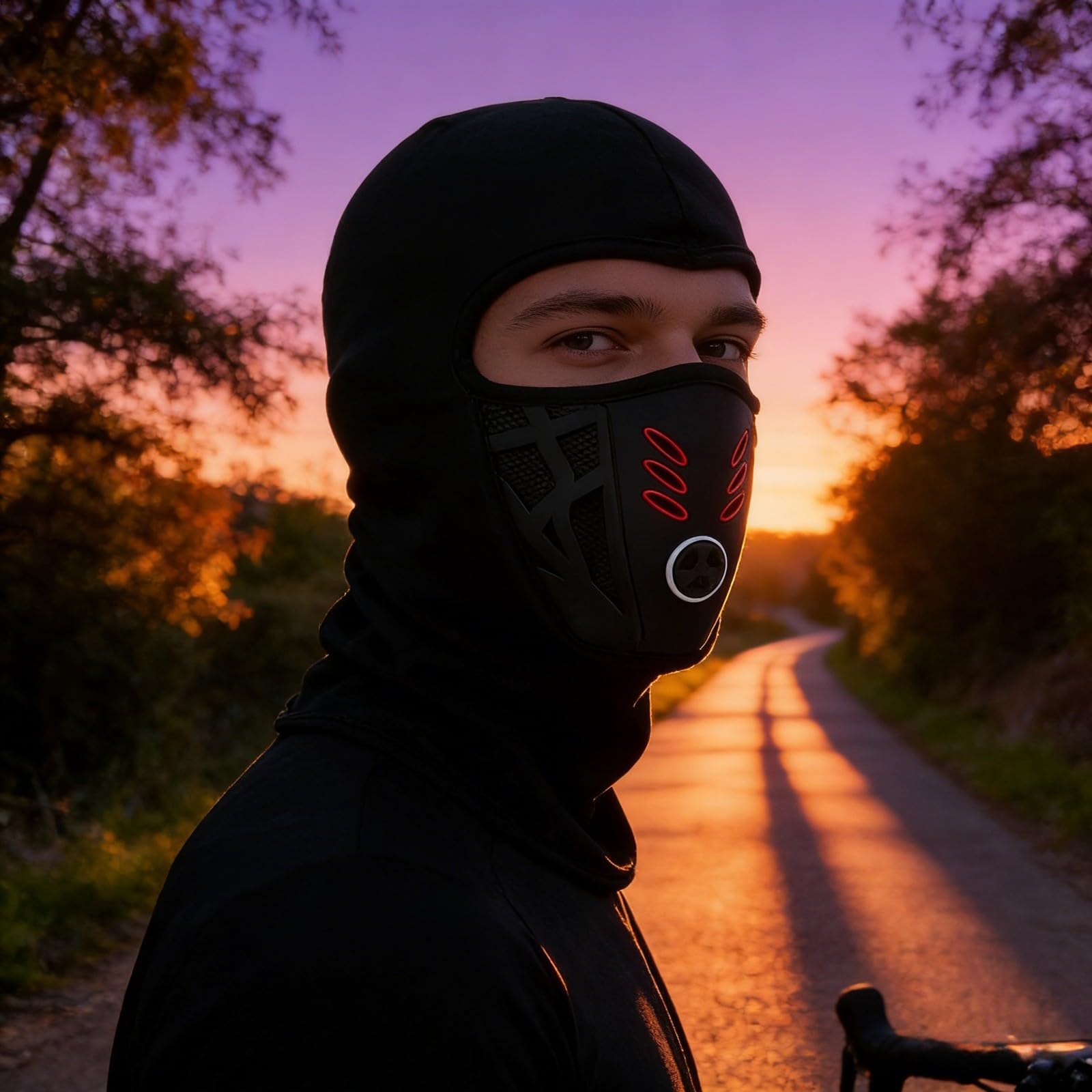 Cagoule d'hiver – Masque de ski intégral coupe-vent pour moto et cyclisme, équipement thermique chaud anti-buée pour homme et femme, design respirant pour temps froid