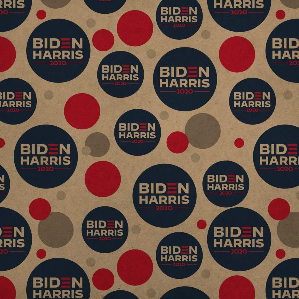 GRAPHICS & MORE Biden Harris 2020 Premium Kraft Gift Wrap Wrapping Paper Roll