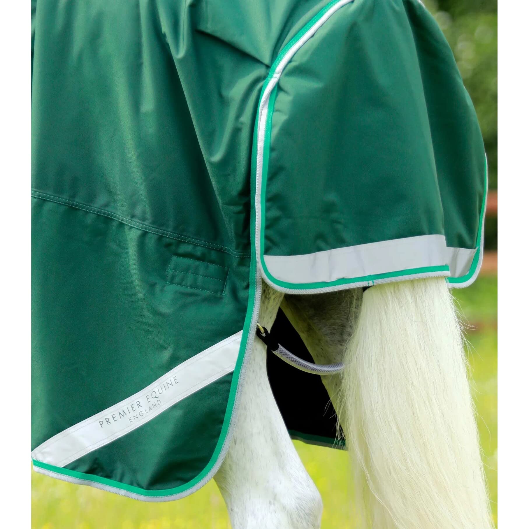 Coperta impermeabile per cavalli con copricollo Premier Equine Buster 200 g