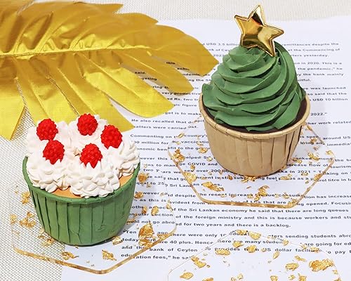 Miniatura 6 de Mini Skater 3 posavasos de barra de acrílico transparente, lámina dorada, moderno, tapete creativo para mesa, encimera, escritorio, bebidas frías