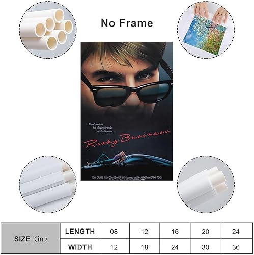 Miniatura 2 de Pósteres de películas retro de negocios arriesgados de los años 80, pósteres vintage de los años 80, póster de pintura fotográfica para pared,