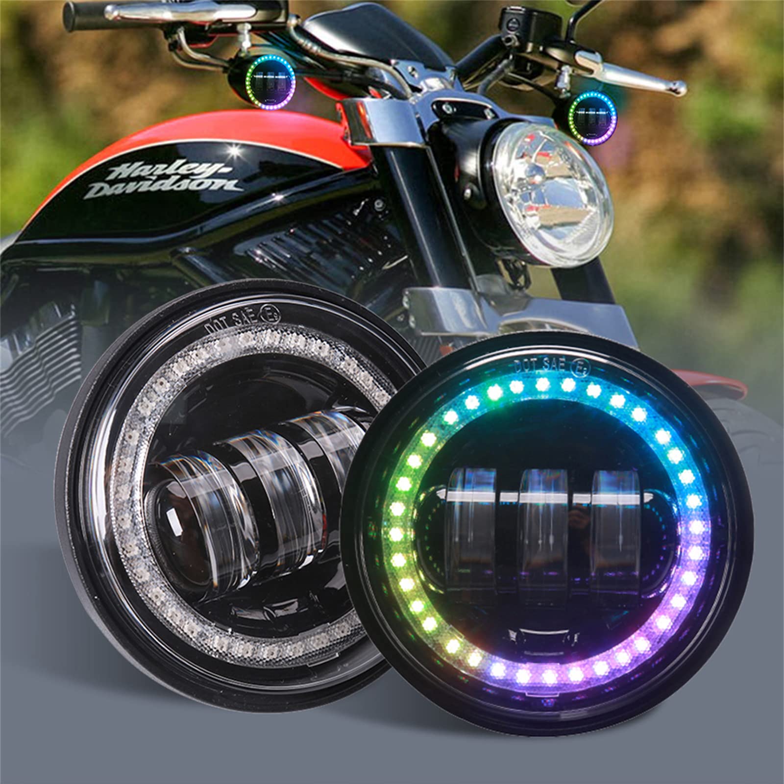カラマ 　RGB LED ヘッドライト 619SpkyEvRL._AC_UL210_SR210,
