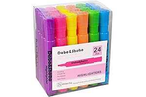 Dabo & Shobo Jumbo Highlighters 24-pack