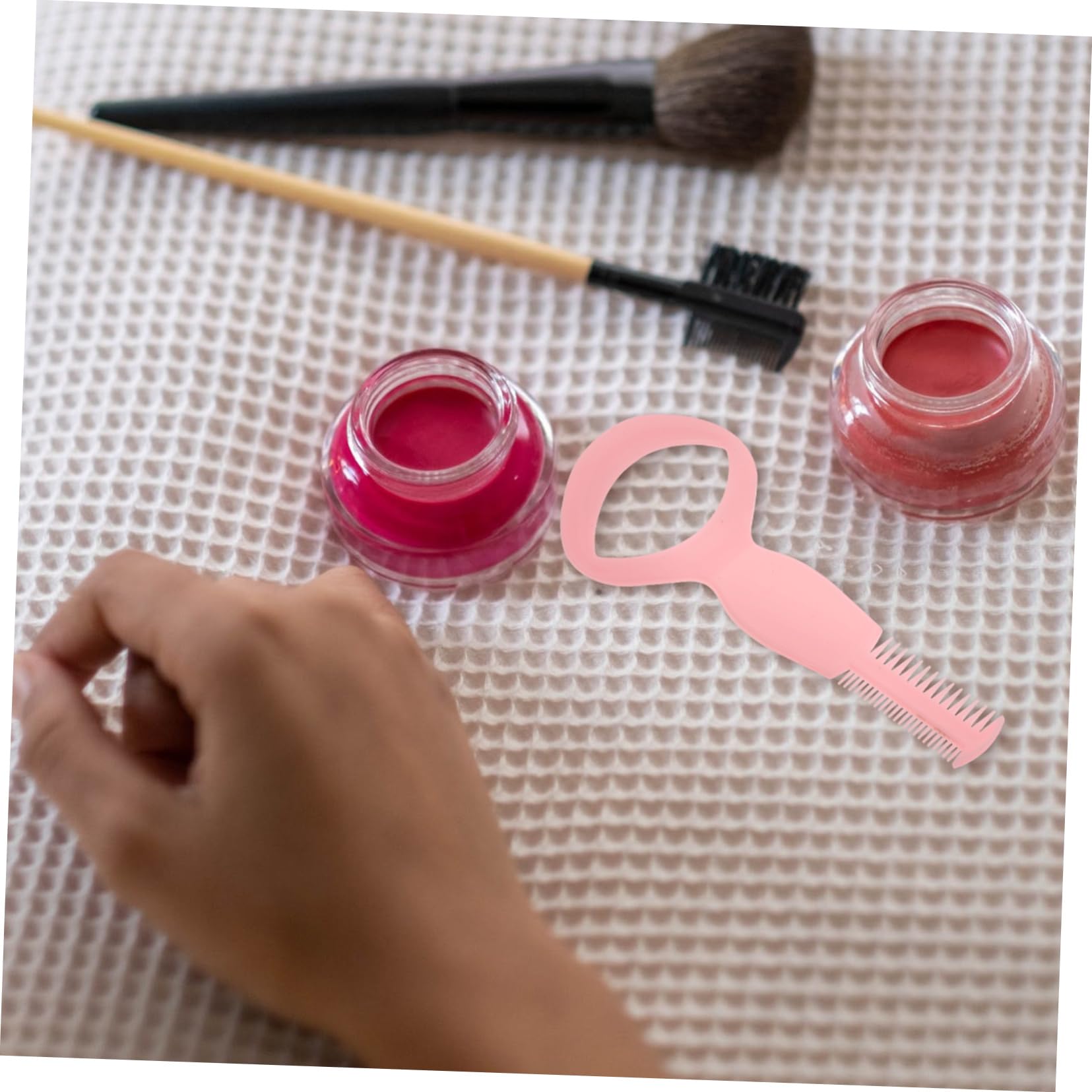 Mikinona Professional Eyelash Makeup Tool Kit 20pc Mascara Brush Set Random Color