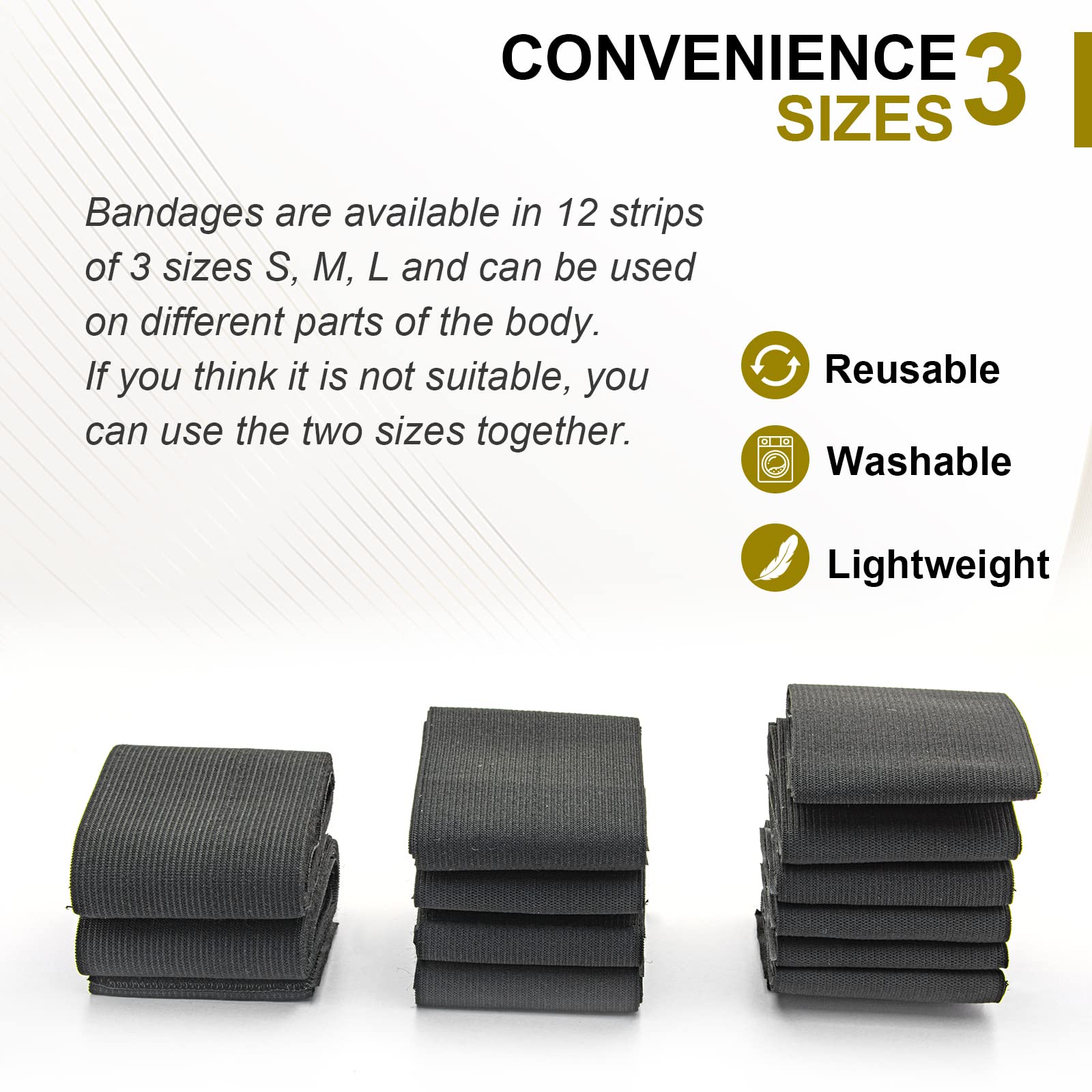 Elitzia Elastic Straps Bands for Beauty Device Bandage Bands Belt for Pads Body Straps Wraps for Slimming Fat Loss Beauty Machine High-Density Nylon Blend Spare Parts — Amazon image 3