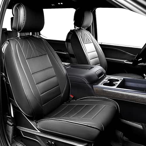 WEIZE Car Seat Covers Full Set Compatible with Chevy Silverado