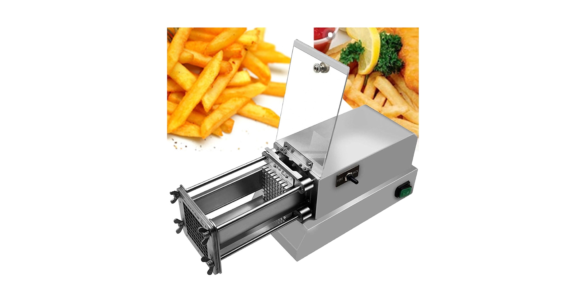 Amazon｜プロ仕様の電動ポテトチップスカッター、業務用フライド