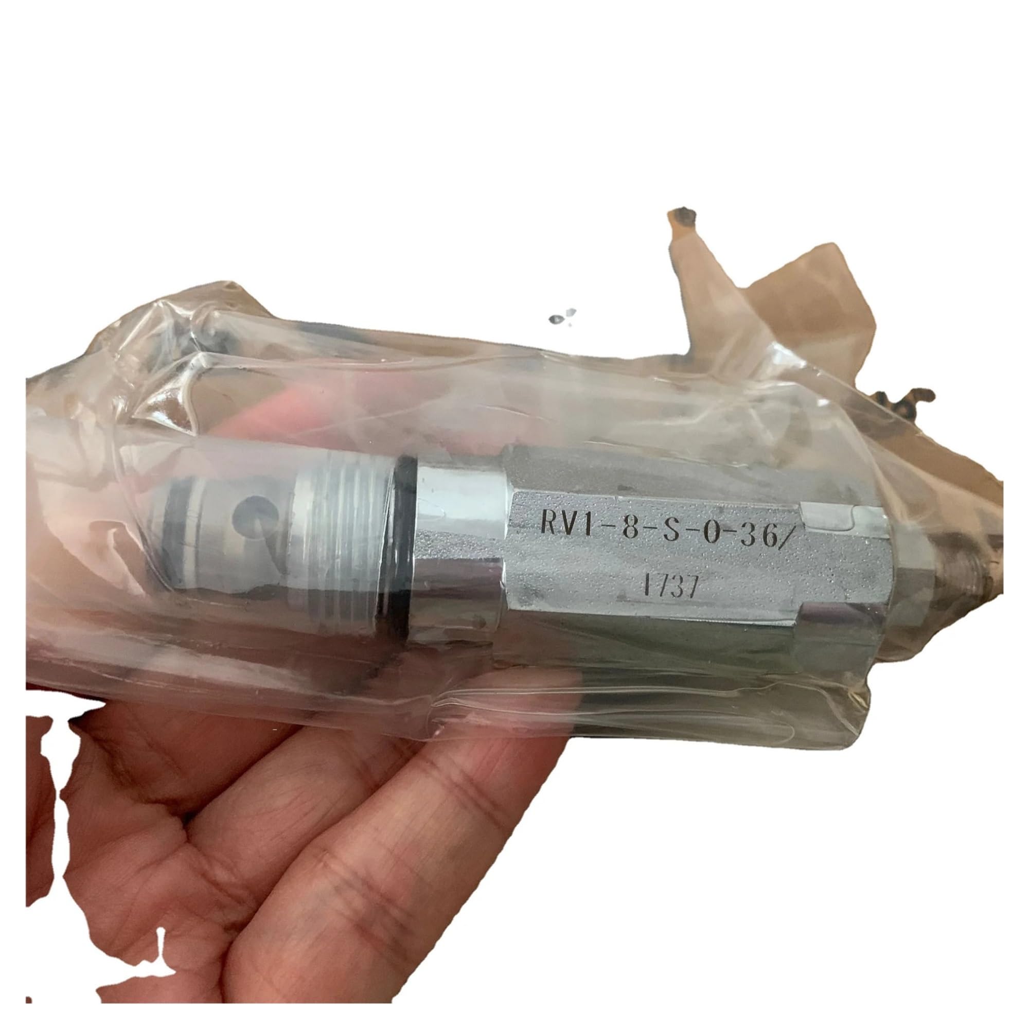 Vanne à cartouche RV1-8-S-0-36 clapet anti-retour et régulateur de débit