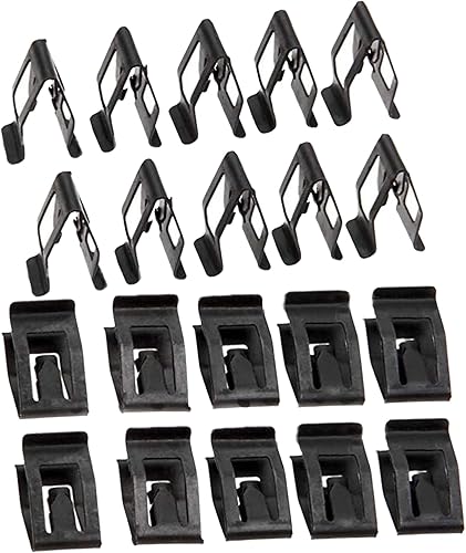 Miniatura 1 de 20 clips de metal en forma de V para panel de instrumentos de automóvil, piezas estampadas en forma de U, reemplazo de fijación, panel de