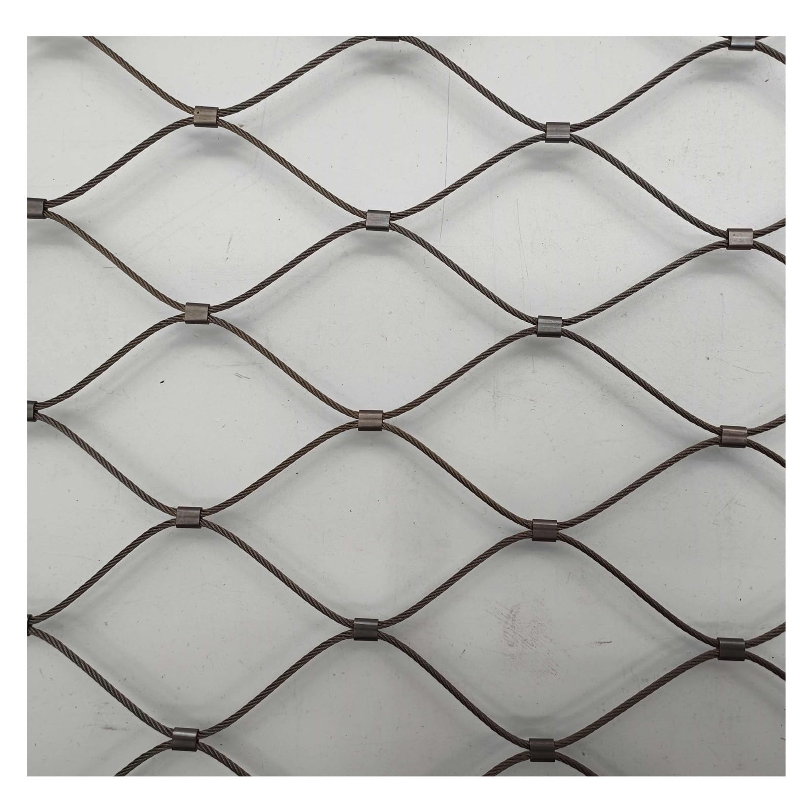 SDGBCXD stainless steel rope mesh, Used in Industrial Protection, Building Safety, Sports Facilities, Agriculture and Animal Husbandry(7 * 0.6m/22.9 * 1.9ft)