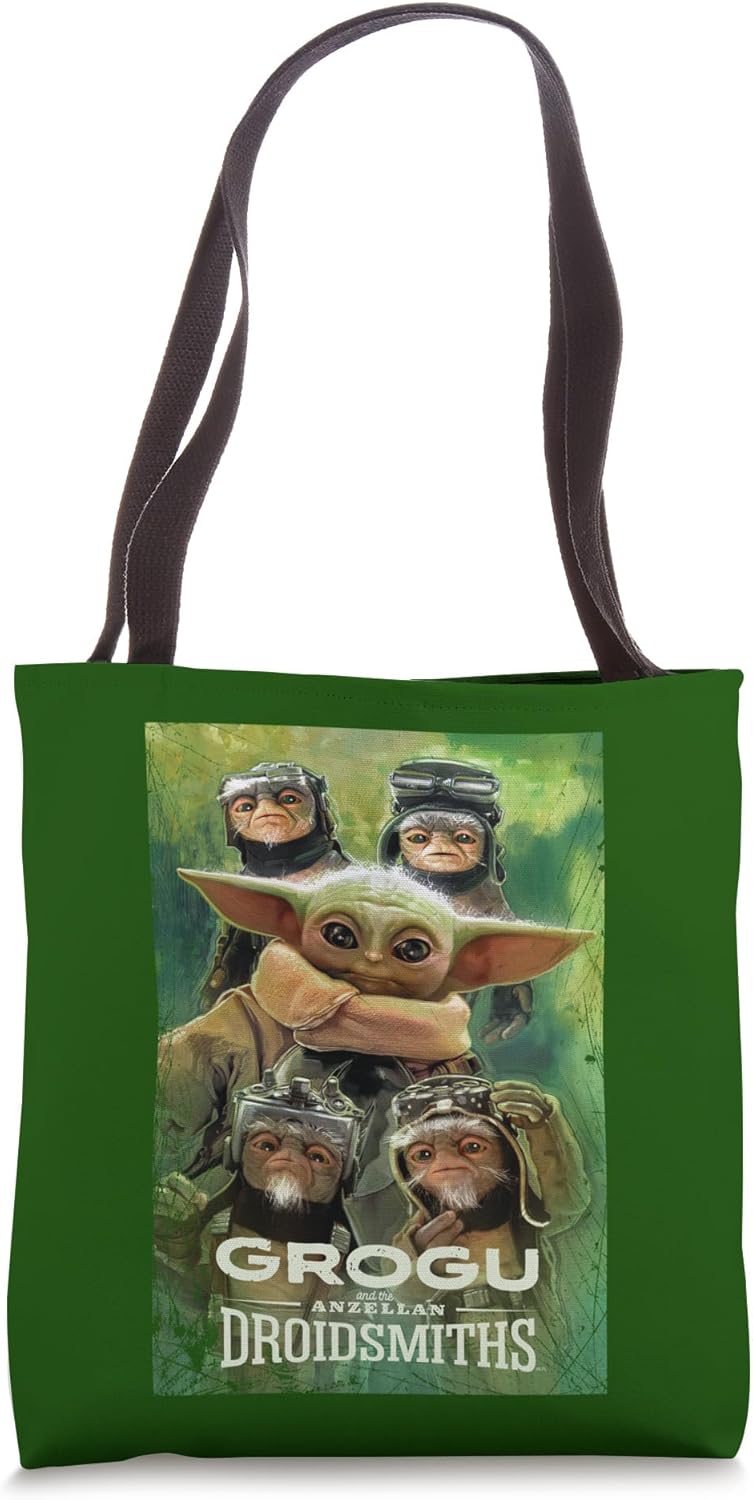 Star Wars: The Mandalorian and Grogu Anzellan Droidsmiths Tote Bag